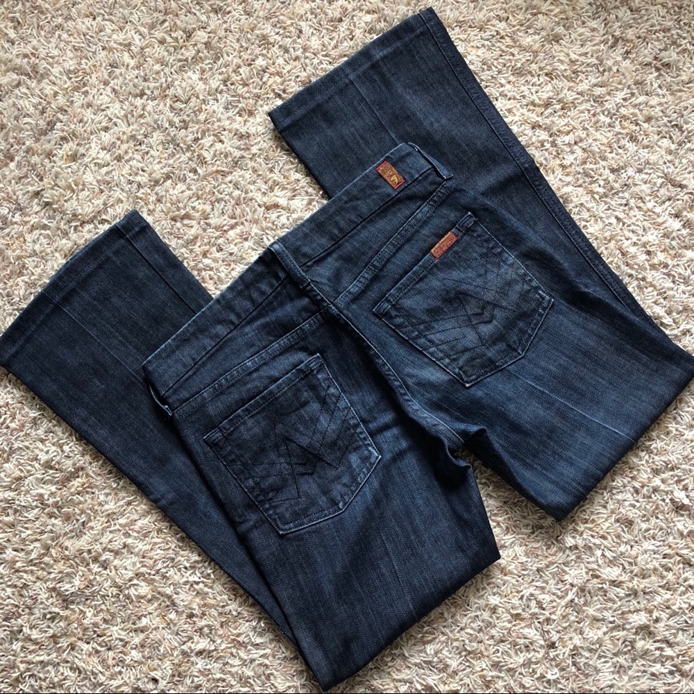 7 For All Mankind “A” pockets Bootcut Jeans